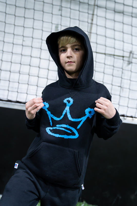 Blue Crown Hoodie