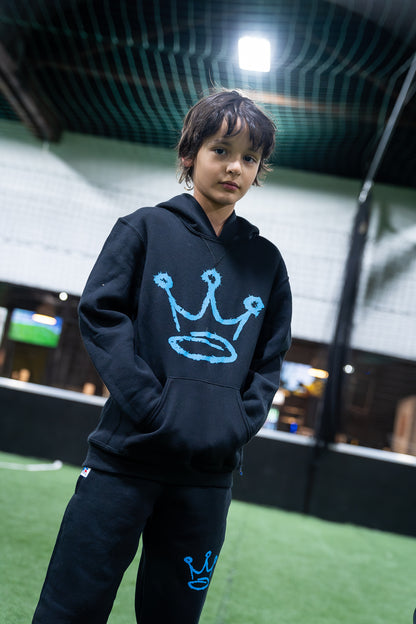 Blue Crown Hoodie