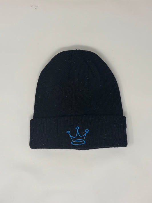 Black Crown Beanie